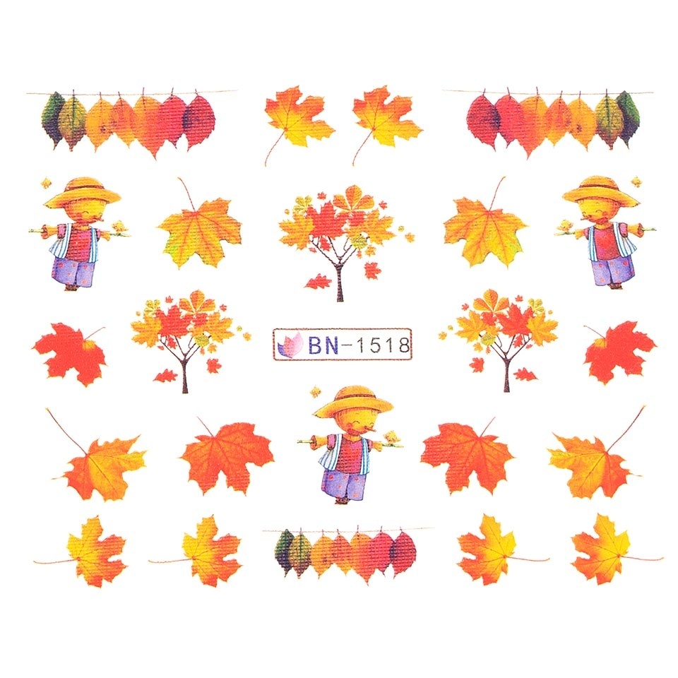 Tatuaj Unghii Luxorise Fall Vision BN-1518