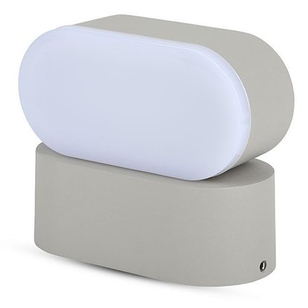 Lampa LED V-TAC 5W IP65 Gri, Iluminat Exterior Eficient