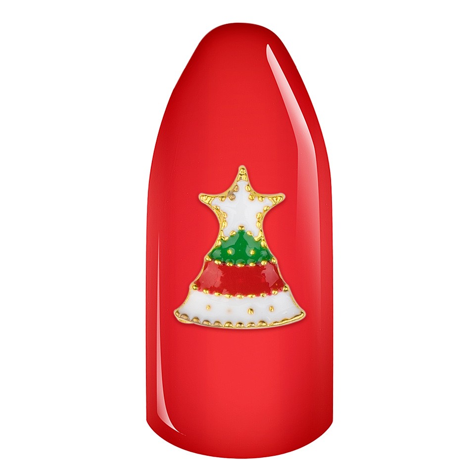 Ornament Unghii Crăciun Brad 3D Kitunghii