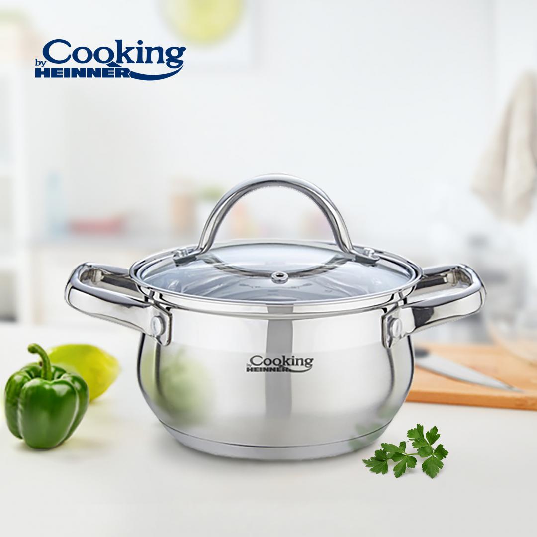 Semiolă Heinner AMIRA Inox 2.6L - Premium pentru Bucătărie - imagine 4