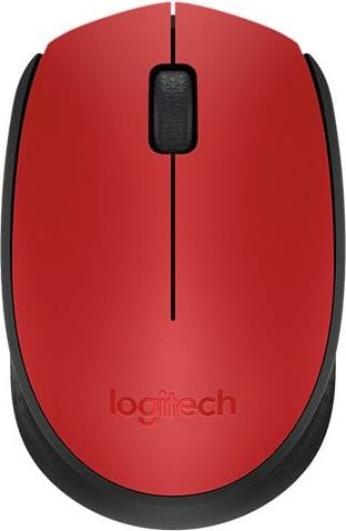 Mouse Wireless Logitech M171 Roșu - Confort și Precizie - imagine 2