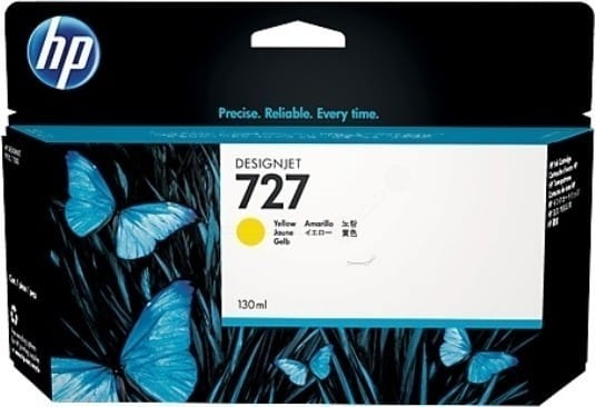 Cartuș Cerneală HP 727 Galben 130ml pentru DesignJet - imagine 2