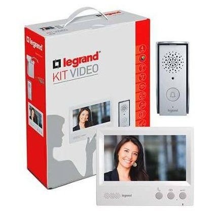 Kit videointerfon Legrand 369580, ecran 7 inch, 4 fire