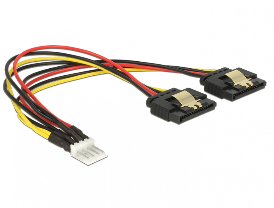 Cablu Delock Floppy la 2x SATA, 20cm