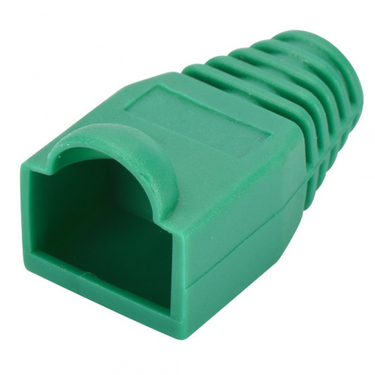 Manson protecție mufă RJ45, Verde, OEM