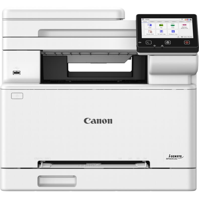 Multifunctional Color Laser Canon i-SENSYS MF664Cdw - Wi-Fi, Touchscreen 5" - imagine 2