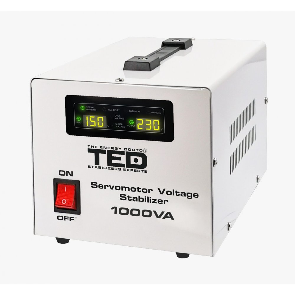 Stabilizator Tensiune Ted Electric 1000VA 600W Servomotor