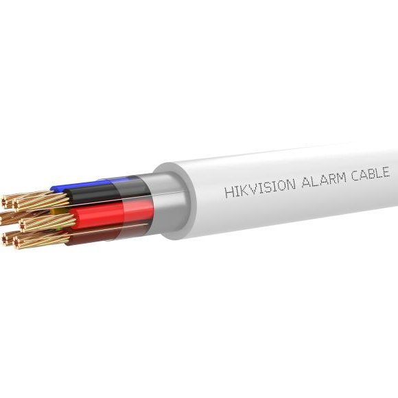 Cablu alarma ecranat 6 fire Hikvision DS-1AC6APL1, 100 m