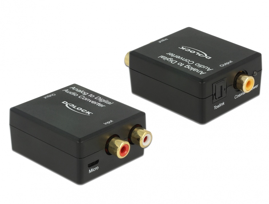 Convertor Analog la Digital Delock 63468