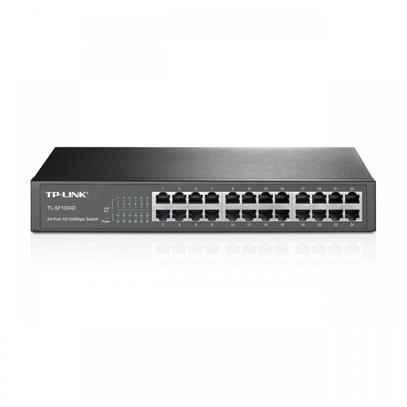 Switch TP-LINK TL-SF1024D 24 Porturi Fast Ethernet 10/100Mbps - imagine 2