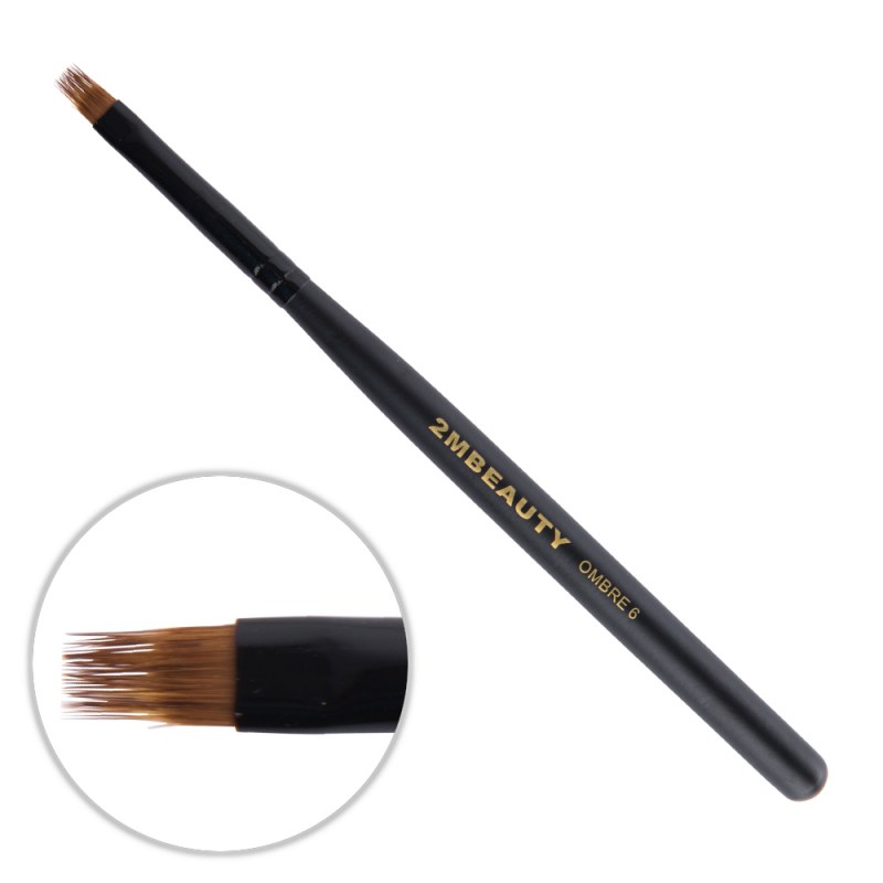 Pensula Gel 2M Ombre nr.6 Black Beauty