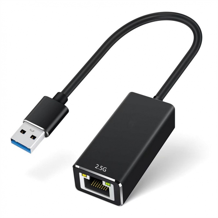 Adaptor USB 3.2 la 2.5G Value, Negru