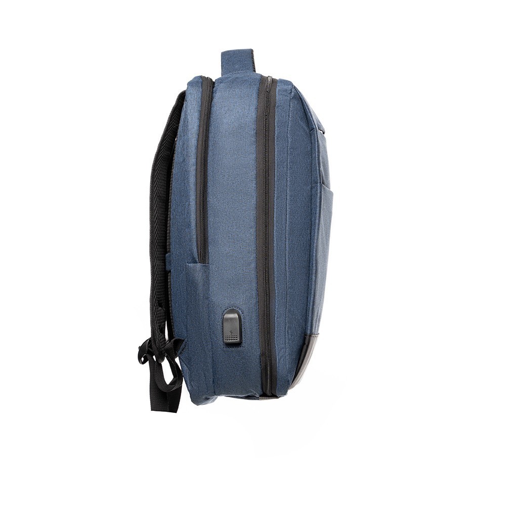 Rucsac SPACER New York Blue 17" Waterproof - Calatorii - imagine 2