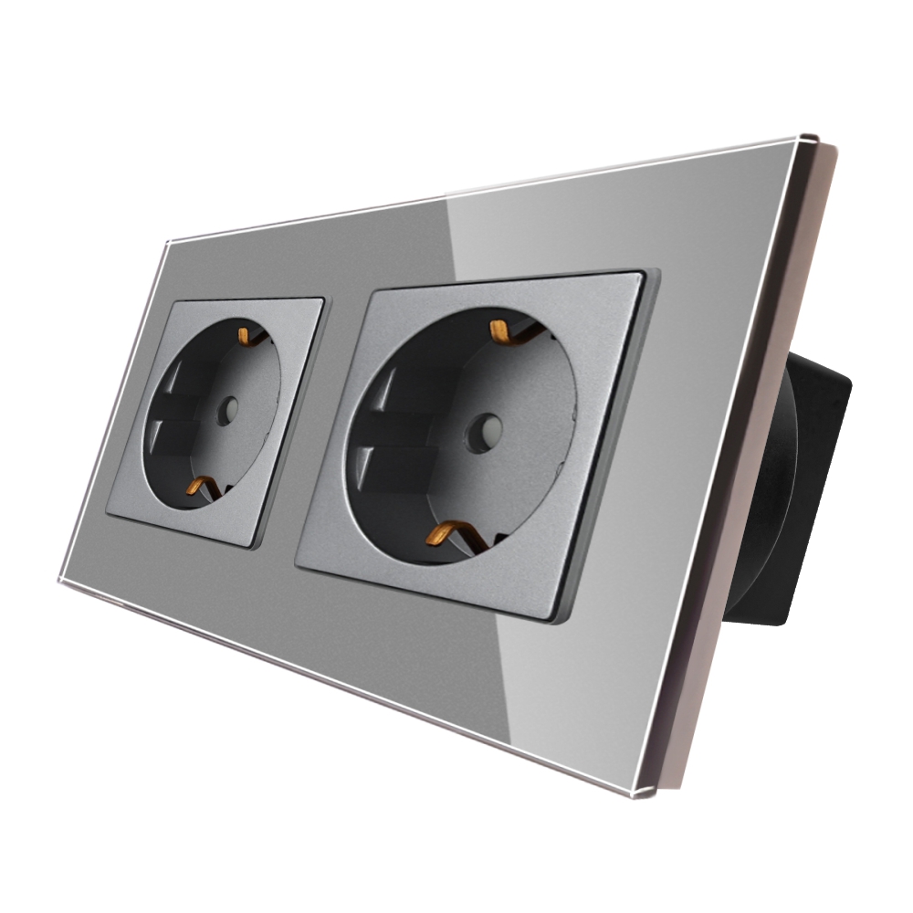 Priza Dubla Sticla LUXION IP45 - Siguranta si Design - imagine 12