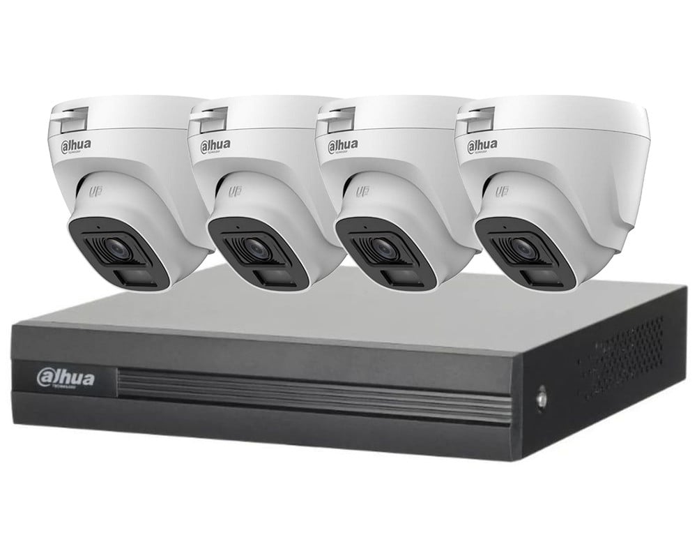 Kit 4 Camere Dahua 2MP Interior + DVR 4 Canale