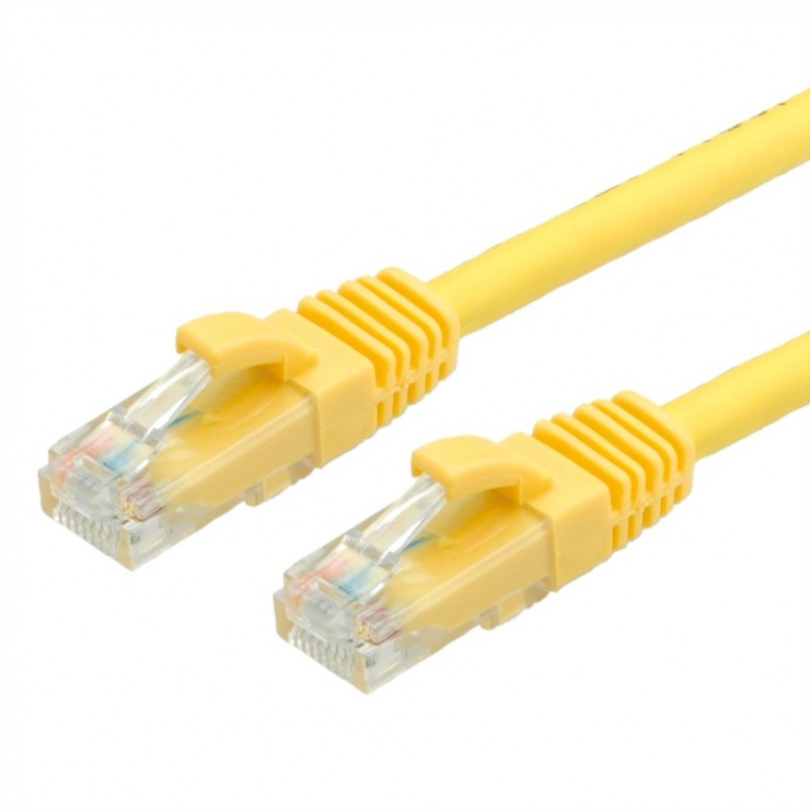 Cablu RJ45 Cat. 6A UTP 15m Galben Value