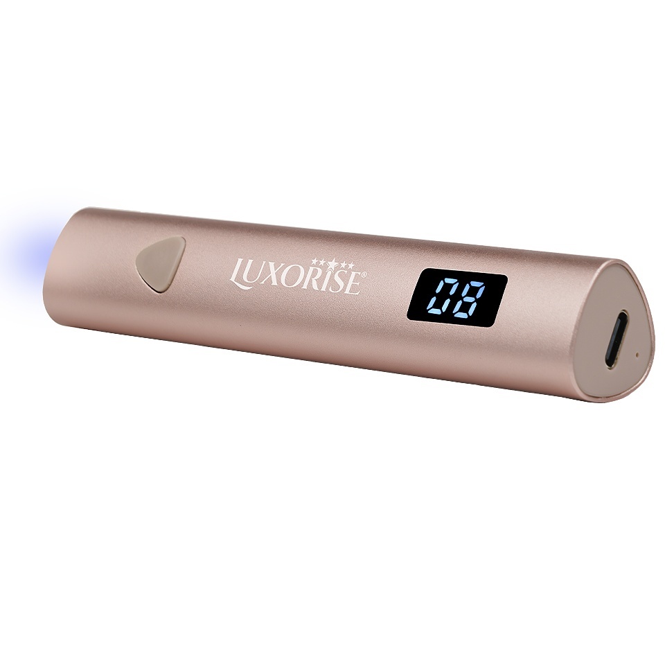 Lampa UV/LED Luxorise Bright Core, Rose Gold - imagine 1