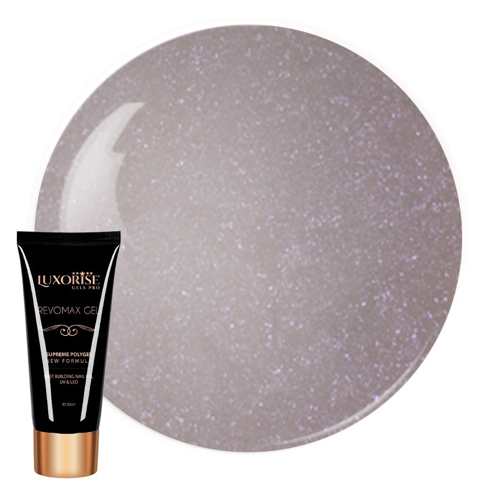 Polygel Luxorise Nude Bliss, 30ml - Constructie Unghii