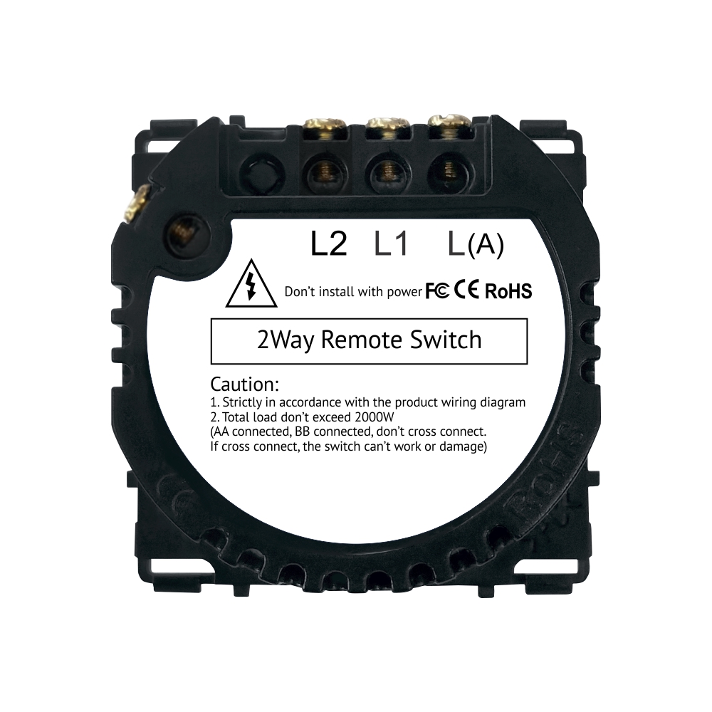 Modul Intrerupator Dublu Touch Scara RF433 LUXION - imagine 4