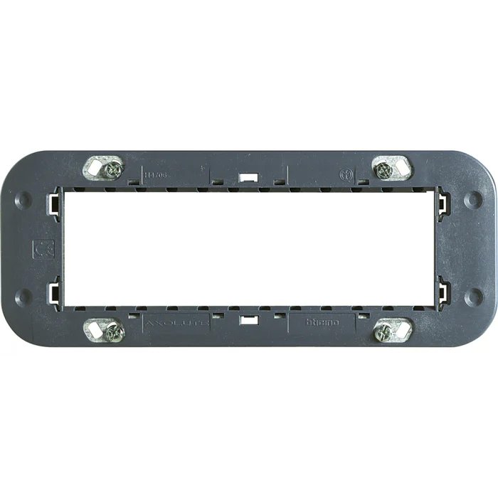Rama Suport 6 Module Axolute Bticino H4706, Gri