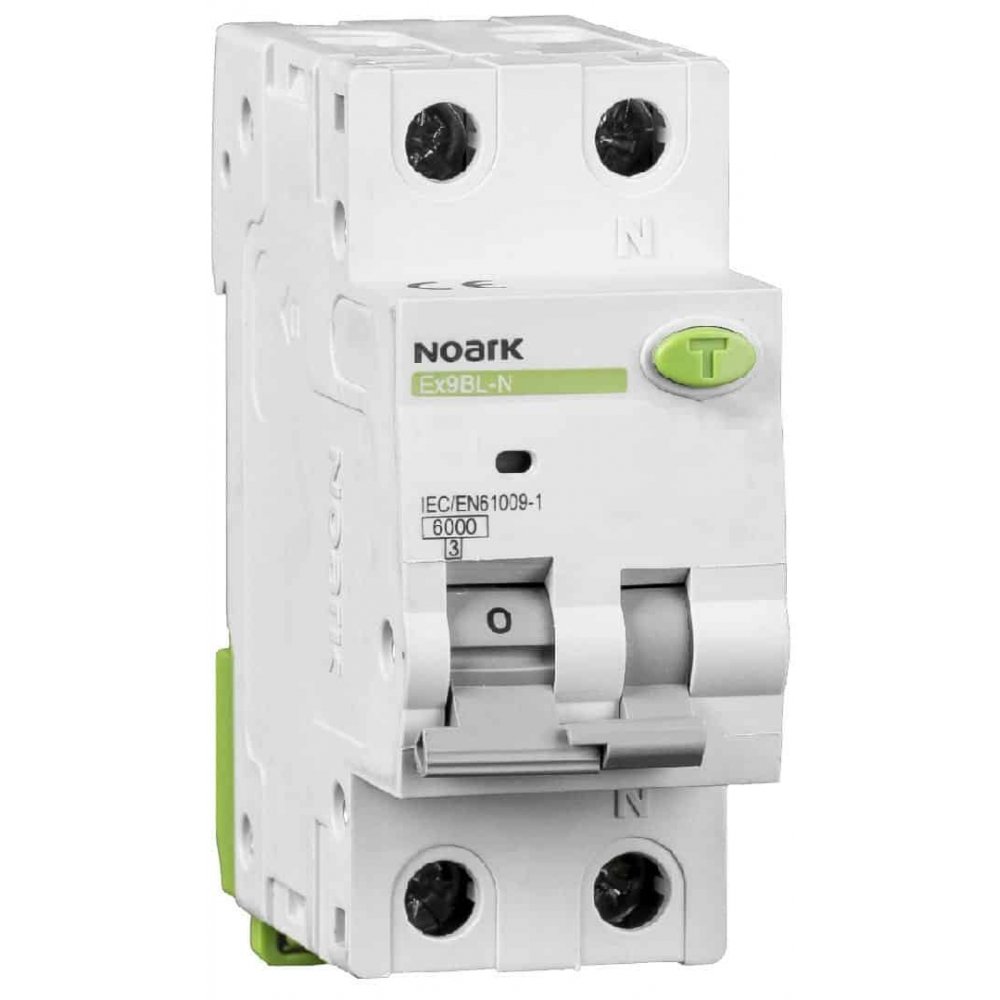 Intrerupator Diferential RCBO Noark 1P+N 10A