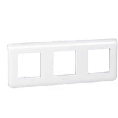 Ramă ornament 3x2 module Legrand Mosaic, finisaj alb