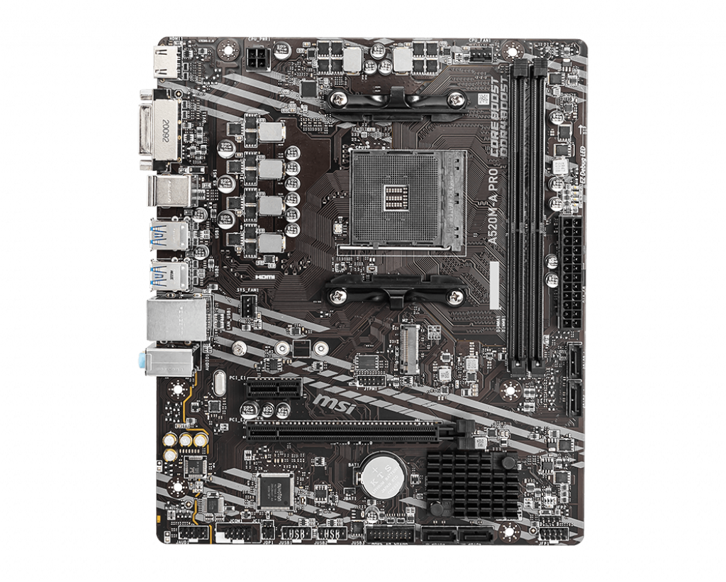 Placă de Bază MSI A520M-A PRO Socket AM4 | Performanță Gaming