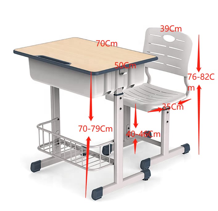 Scaun Elev K16 - Mobilier Școlar Rezistent la 136.13 RON - imagine 2