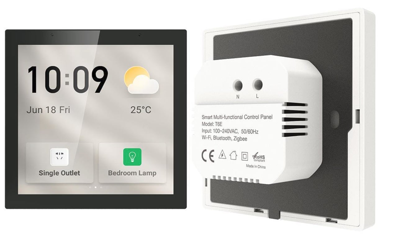 Panou Control Smart ZigBee Avatto T6E