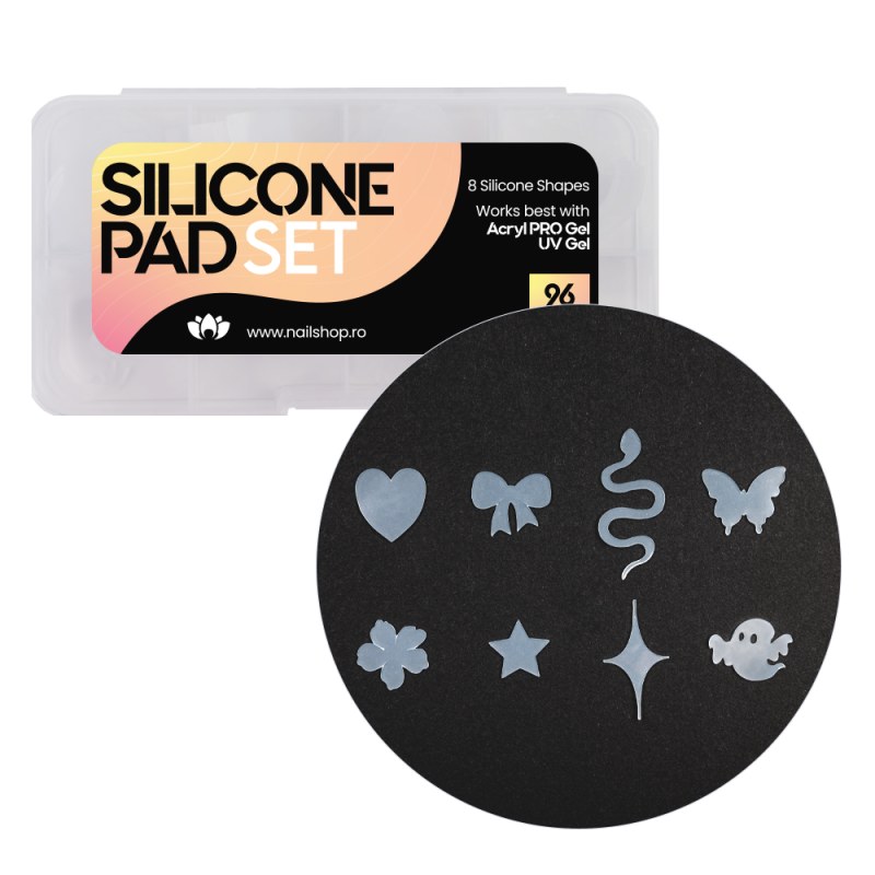 Set 96 Păduri Silicon PolyGel Nailshop