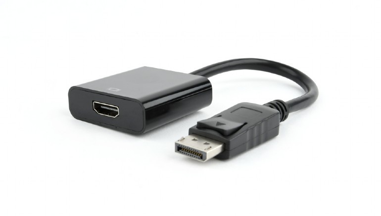 Adaptor DisplayPort-HDMI Gembird 10cm Full HD Negru