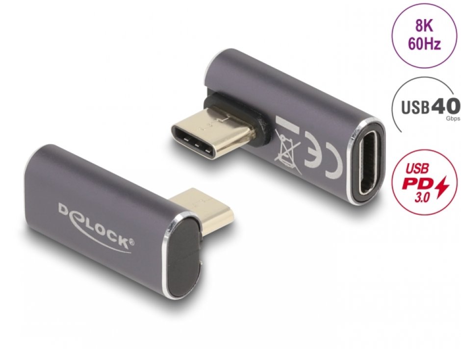Adaptor USB-C 4.0 8K 100W Delock 60048
