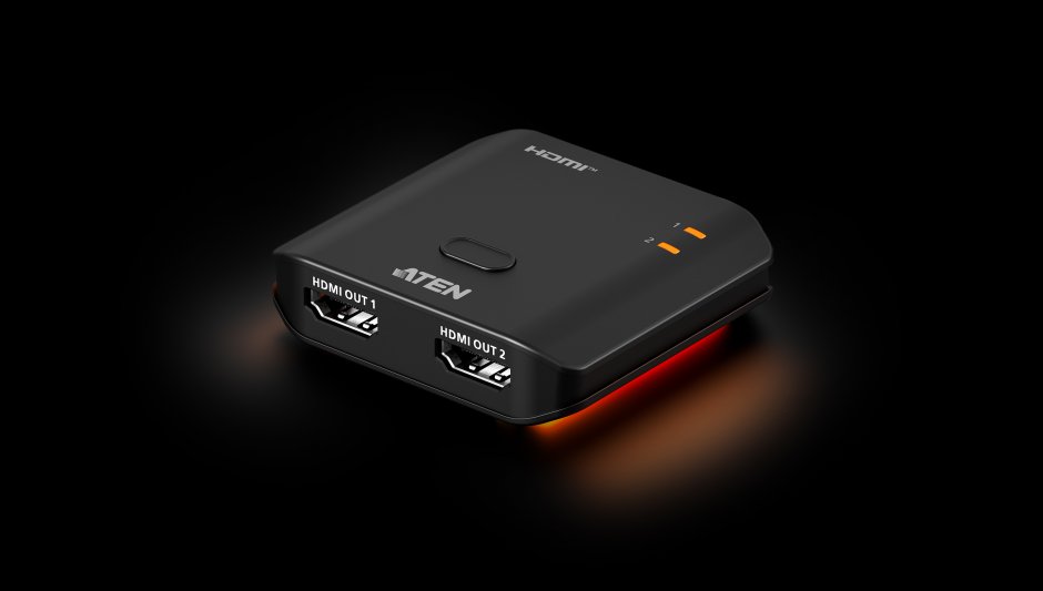 Multiplicator HDMI 8K60Hz/4K120Hz 2 porturi alimentare USB-C, ATEN VS5812