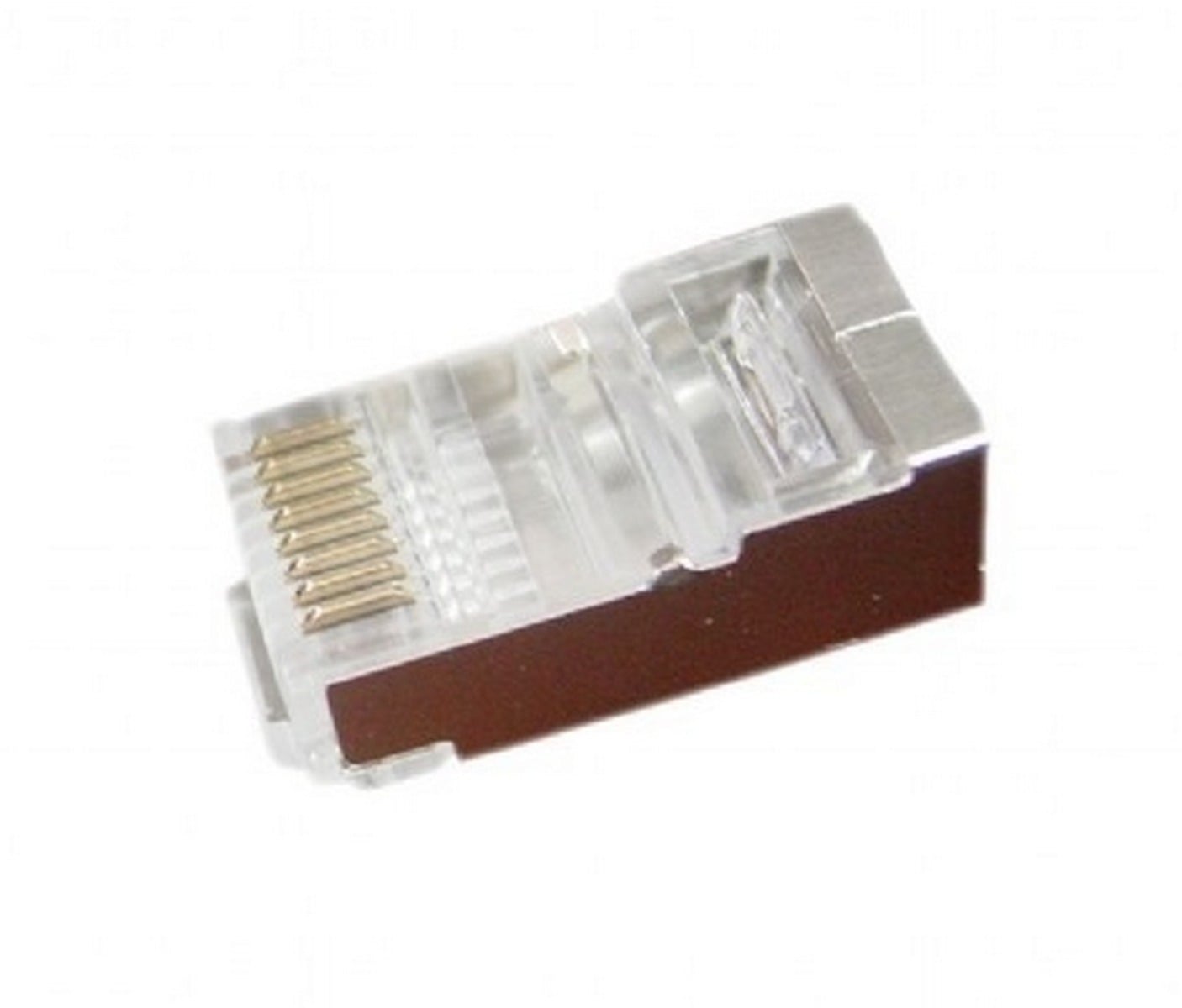 Mufa RJ45 Gembird LC-PTF-01/10, pentru cablu FTP, Cat5e, ecranat, 10 bucati