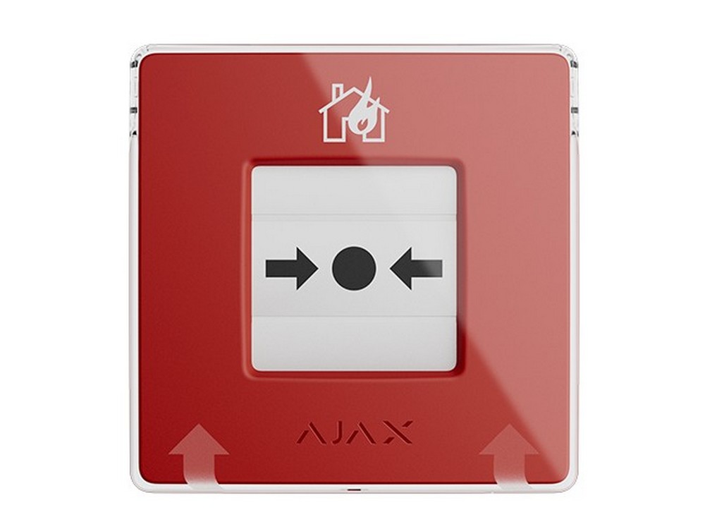 Buton alarmă incendiu wireless Ajax ManualCallPoint, EN54