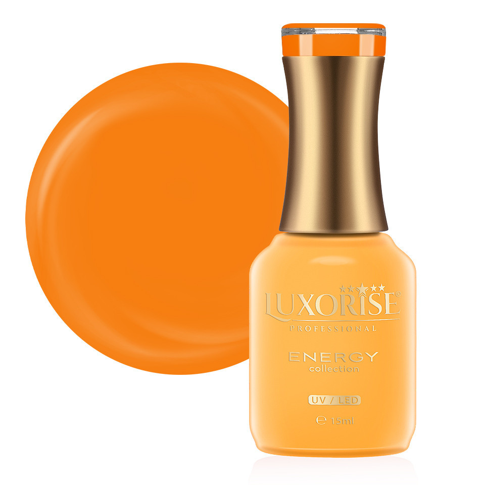 Oja Semipermanenta LUXORISE Crazy Orange 15ml