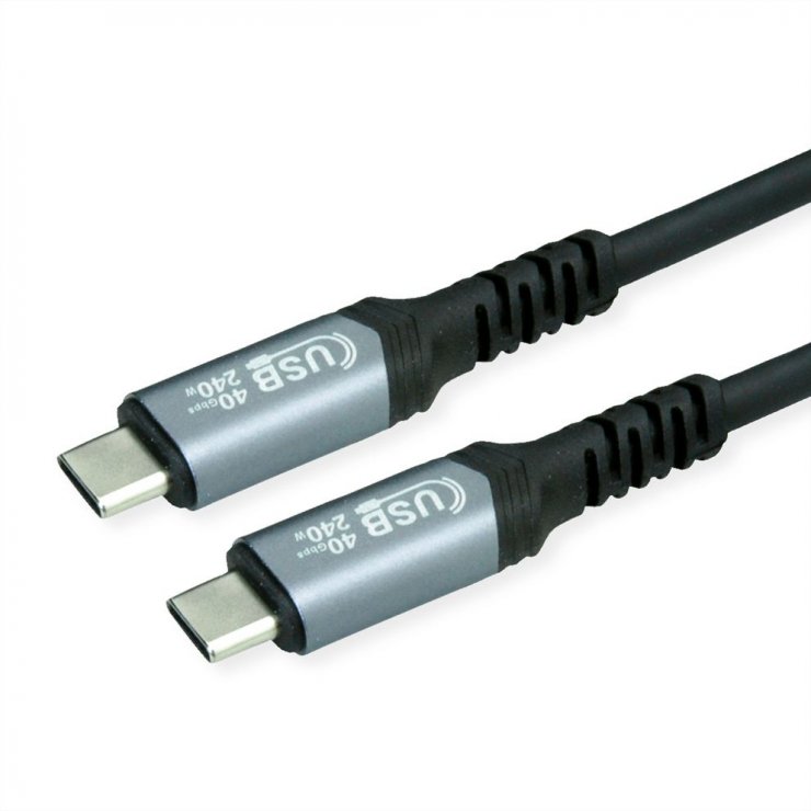 Cablu USB4 Gen3 40Gb/s 240W 1m Value