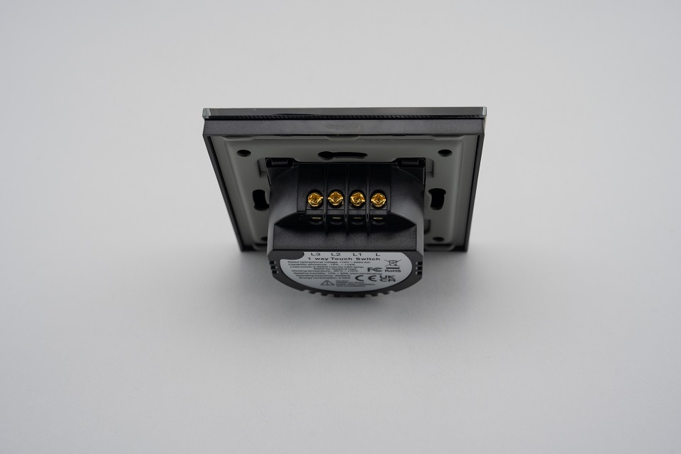 Intrerupator Triplu Touch Sticla LUXION, 500W - imagine 16