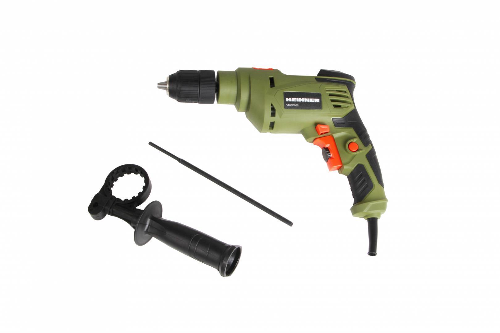Mașină de Găurit cu Percuție Heinner 810W, 13MM - Putere Maximă - imagine 3