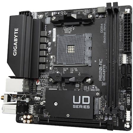 Placa de Baza Gigabyte A520I AC AM4 Mini ITX cu WiFi - imagine 8
