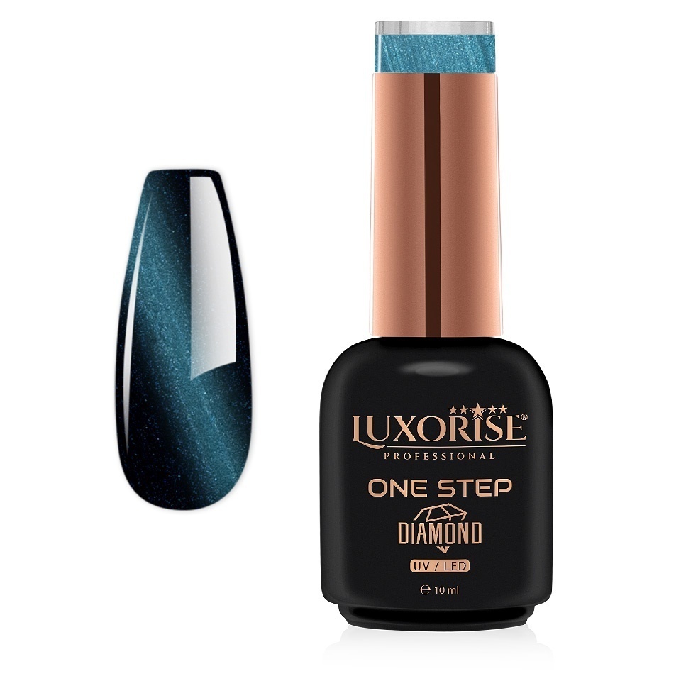 Oja Semipermanenta One Step Diamond Cat Eye LUXORISE - Lagoon Light, 10ml