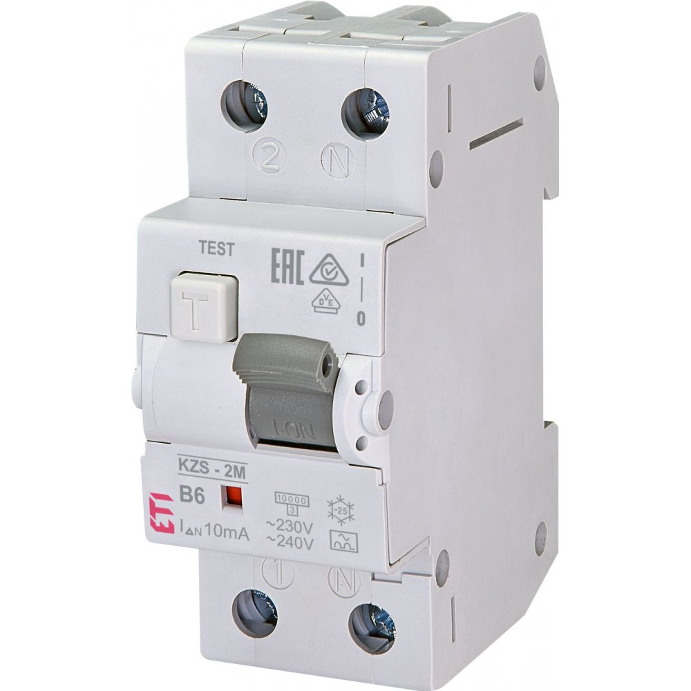 RCBO Eti 1P+N 6A 10mA Protecție Sigură