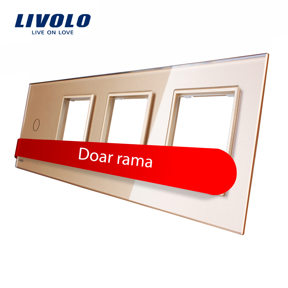 Rama Touch Livolo Sticlă + 3 Prize - imagine 10