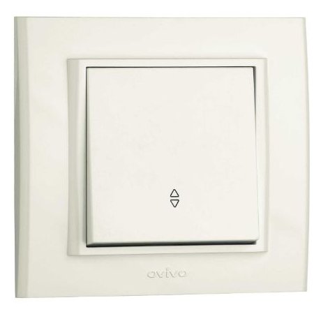 Intrerupator cap scara Ovivo MINA OV00426, 10A, alb