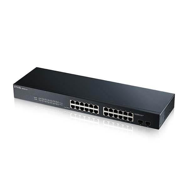 Switch Zyxel GS1900-24HP 24-Port Gigabit Managed PoE - imagine 4