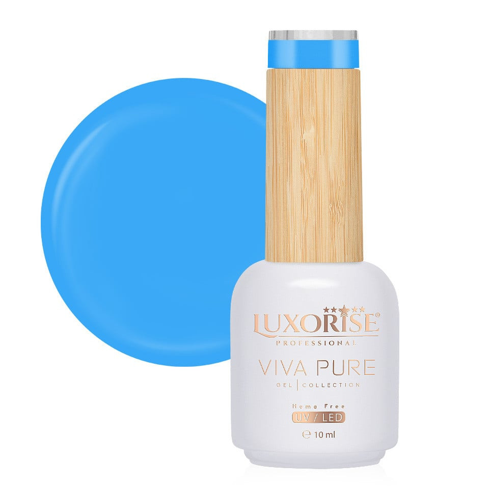 Oja Semipermanenta Hema Free Luxorise Wild Blue 10ml
