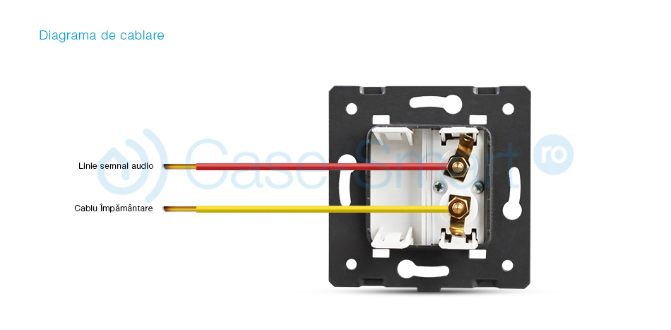 Priza Audio Livolo cu Mufă Sunet - imagine 7