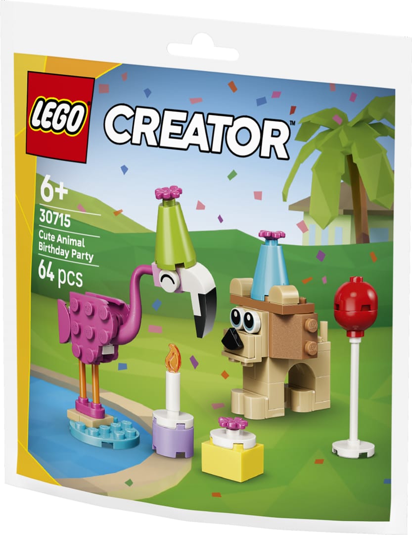 Lego Party Animals 30715 - Set de Zi de Naștere - imagine 3