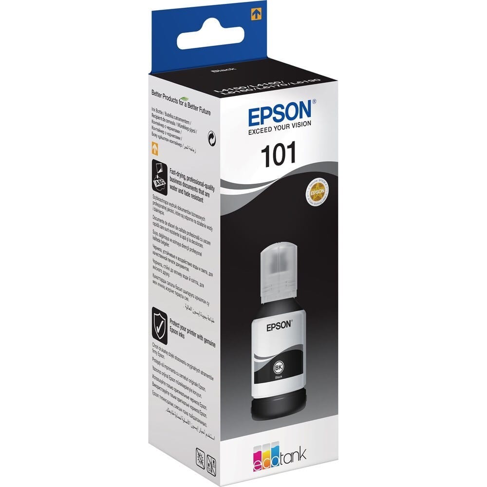 Cartus Cerneala Epson 103 EcoTank Negru 70ml - Imprimare Economica - imagine 2
