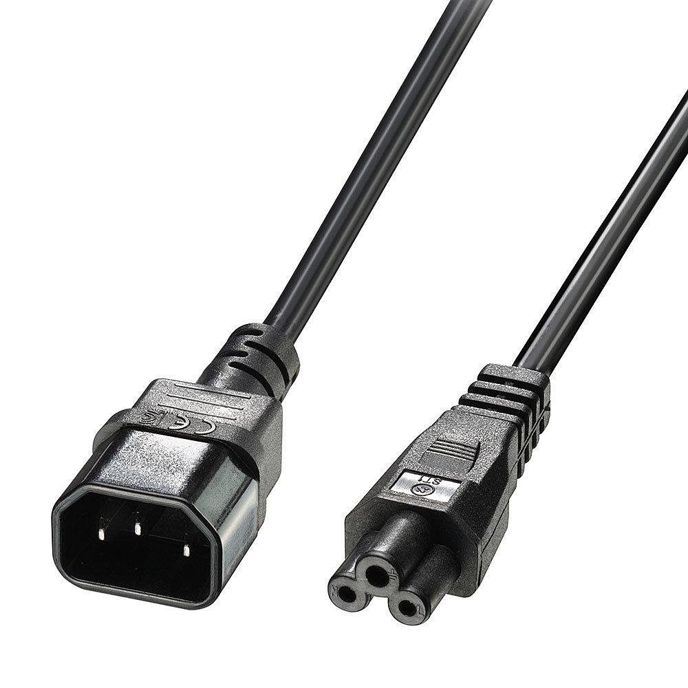 Cablu USB-C Lindy 1m 60W 2x90° - Negru - imagine 4